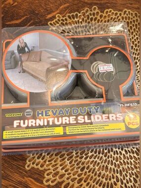 NIB Top Zone Heavy Duty Furniture Sliders